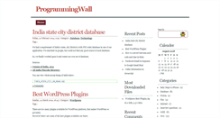 Desktop Screenshot of programmingwall.com